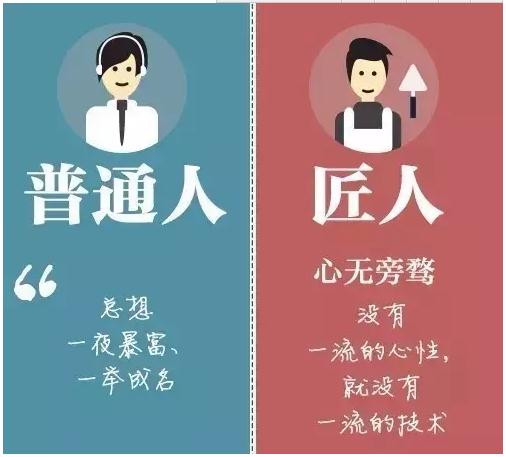 制造业--普通工人和匠人的区别是什么？