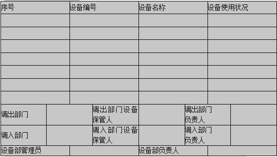 设备资产的编号及台帐管理